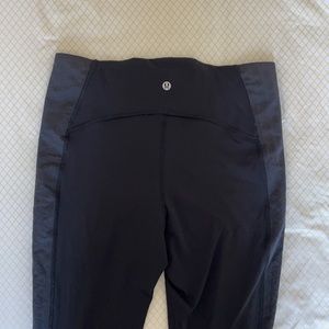 Lululemon full length side detailed leggings
